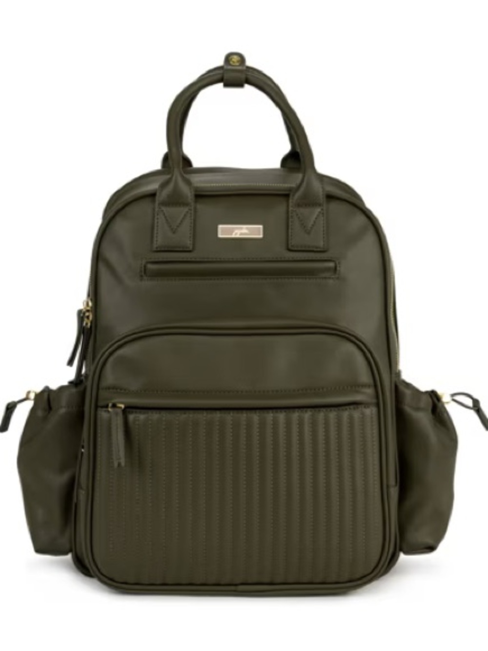 Jujube Million Pockets Deluxe Backpack- Basil green